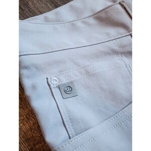 Peter Millar Mens eb669 Performance 5-Pocket Pants Khaki Stone 40x34 ME0EB66FB